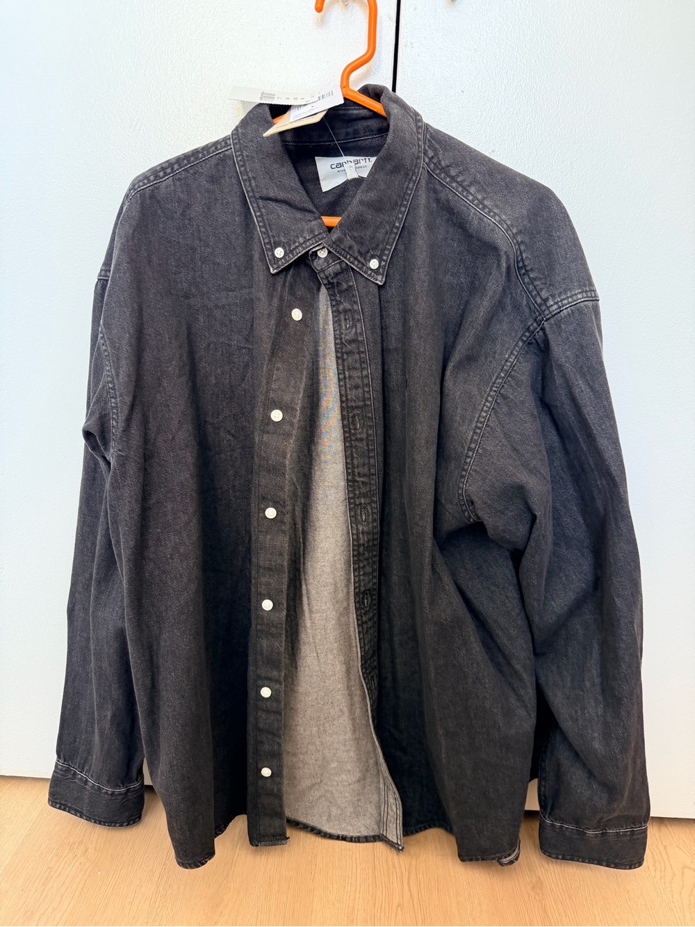 Carhartt WIP Lucas Shirt Washed Black